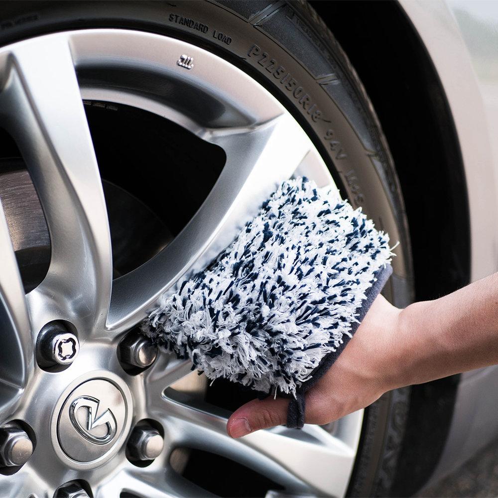 Mini Popo Microfiber Wheel Mitt - Image 4