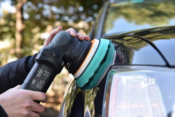 Shine Mate Orbital Polisher EX605 - 5" 12mm throw DA Polisher Kit w/ 2 Free Pads - Image 4